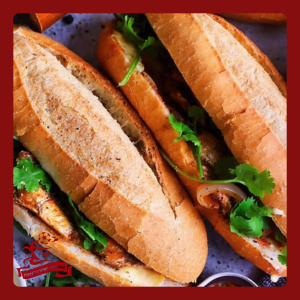 Cá mòi trứng pate bánh mì