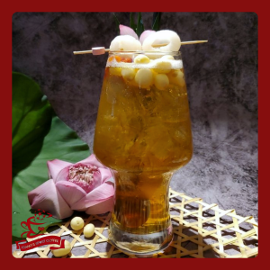 Trà sen vàng gạo rang